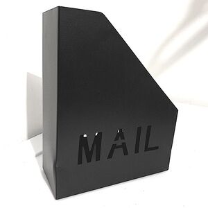 Target Black Metal Steel Mail Letter Holder Organizer for Home Office/Desktop